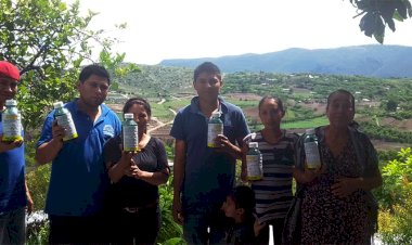 Reciben herbicidas pequeños productores de maíz de La Mohonera