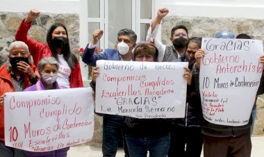 Protegen a familias con muros de contención en Ixtapaluca