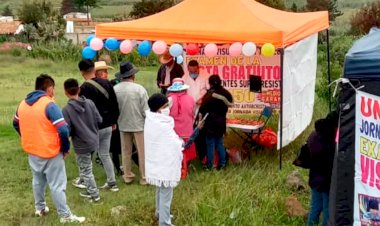 Antorcha realiza jornada visual en San Felipe del Progreso
