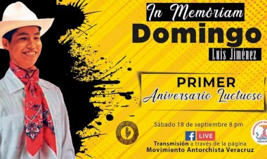 Realizarán grupos culturales homenaje a Domingo Luis