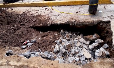 Agradecen atención inmediata ante hallazgo de socavón en Ixtapaluca