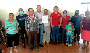 Antorchistas formalizan pliego petitorio para Ayuntamiento de Epatlán