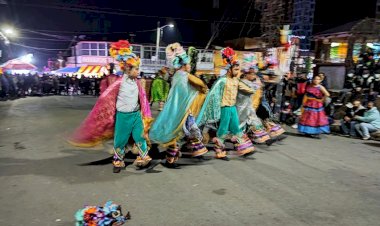 Grupo cultural antorchista se presenta en Carnaval anual de San Francisco Tepexoxuca