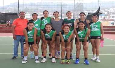 Vence IDSDM a “Las Hayas” en voleibol femenil