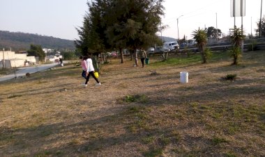 Cuidan el medio ambiente en Amozoc