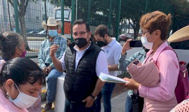 Habitantes de la capital exigen agua potable en la CEA