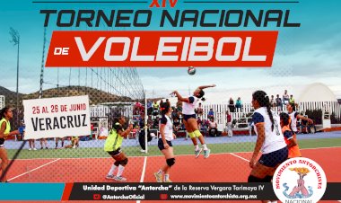 Antorcha realizará XIV Torneo Nacional de Voleibol