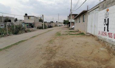 Banderazo para tramitar los títulos de propiedad en la colonia Humberto Vidal de Texcoco