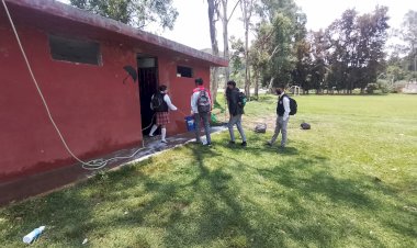 Comunidad estudiantil hace faena en prepa José Martí