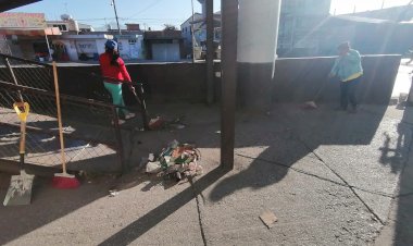 Mejoran antorchistas infraestructura urbana en Amozoc