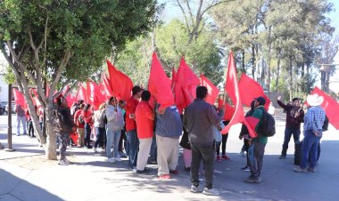 Alcalde de Tecate, BC reprime manifestación pacífica de antorchistas