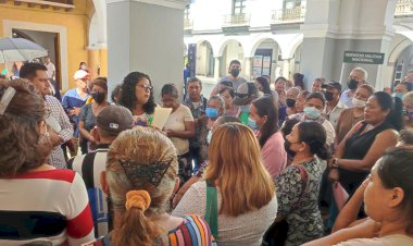 Habitantes del puerto de Veracruz sin agua potable