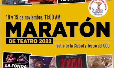 Comisión nacional cultural del movimiento antorchista anuncia maratón de teatro