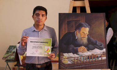 Exalumno de CBTA N°168 representará a Puebla en el XVIII Concurso Nacional de Dibujo y Pintura