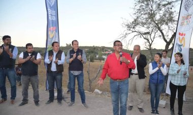 Arranca tercera etapa de pavimentación de camino a San Marcos, en Guanajuato