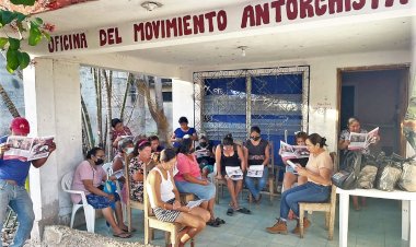Gobernantes deben atender a todos los ciudadanos: Antorcha Campeche