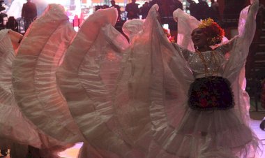 Gran éxito presentación de grupos culturales de Veracruz en Feria Tecomatlán 2023