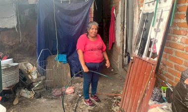Continúa mal servicio de agua potable en la colonia Wenceslao Victoria Soto