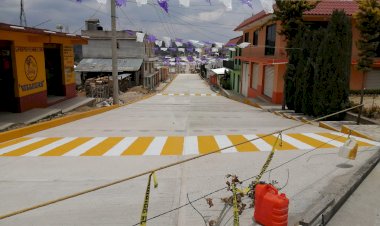 Otra obra palpable en comunidad Mixteca por lucha de Antorcha
