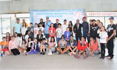 Selectivo de natación zacatecano, listo para Espartaqueada Deportiva Nacional