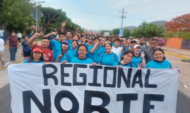 Con colorido desfile se apertura Espartaqueada Deportiva Nacional Antorchista