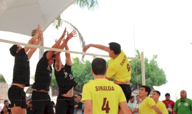 Gana Sinaloa su primer partido en  voleibol