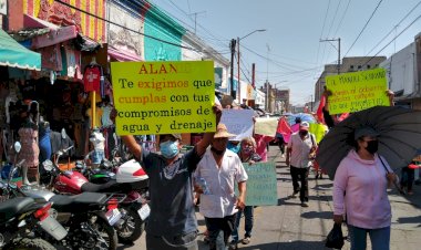 Continúan sin agua potable en colonia Manuel Serrano Vallejo