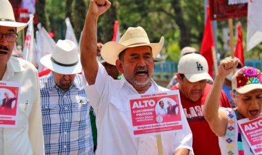 Protestamos contra asesinato político en Guerrero