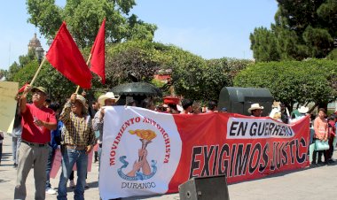 Desde Durango, Antorcha exige justicia para líderes sociales asesinados en Guerrero
