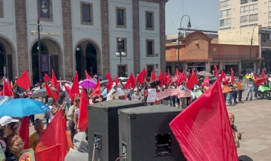 Desde SLP, antorchistas exigen justicia para sus compañeros de Guerrero
