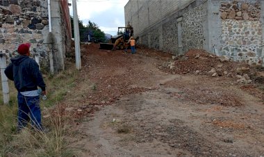 Logran solución de demanda de pavimentación en Hidalgo