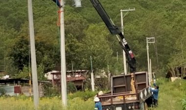 Concluyen una obra más de Antorcha Campesina en beneficio de Oaxaca