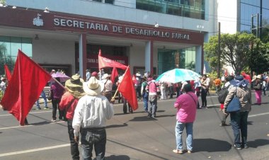 Antorchistas solicitan audiencia a la titular de la Sader