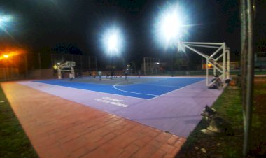 Gestiona Antorcha iluminación a Unidad Deportiva en Zapopan