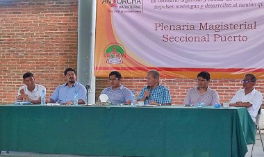 Se realiza Plenaria de Antorcha Magisterial en el Puerto de Veracruz
