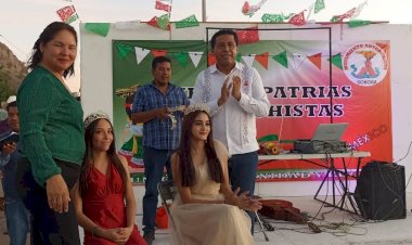 Hermosillenses celebraron en unidad fiestas patrias en Las Cuevitas