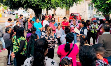 Exigen habitantes de Tarímbaro solución a demandas populares