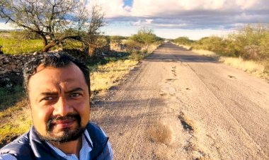 Urgen reparación de carretera Tacoaleche-La Cocinera en Zacatecas