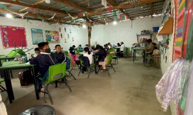 Realizan mejoras en primaria “Elsa Córdova” de Chimalhuacán