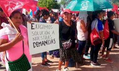Antorchistas quintanarroenses llaman al Gobierno de Quintana Roo a privilegiar el diálogo.