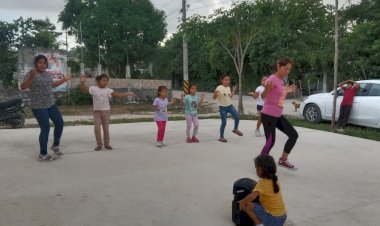 Con grupo de danza Antorcha busca desarrollo de niños en colonias populares de Cancún