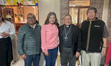 Visita de obispo de Matehuala a Santo Domingo, SLP, congrega a feligresía