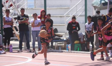 Poblanos participan en la Primera Jornada Nacional de Básquebol