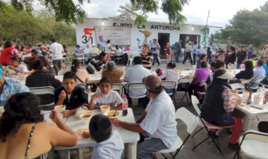 Celebra Ejido La Antorcha 31 aniversario de su fundación