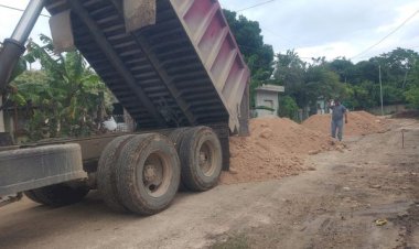 Inicia pavimentación de calles en la colonia Unidad Antorchista de Chetumal