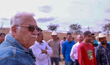 Ayuntamiento antorchista de Tepexi inaugura equipamiento de pozo en Rancho Las Flores