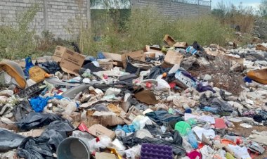 Exigen vecinos de zona oriente de  retiro de basureros clandestinos