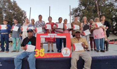 Michoacanos celebran 35 años fundación de la colonia Mártires de Antorcha