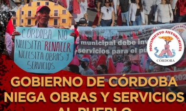 Antorchistas anuncian plantón ante falta de solución del ayuntamiento de Córdoba