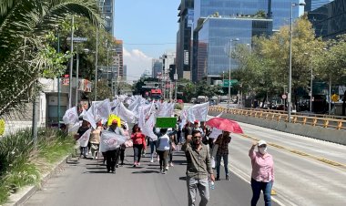 Antorchistas exigen a Indep que cumpla con devolver lo robado